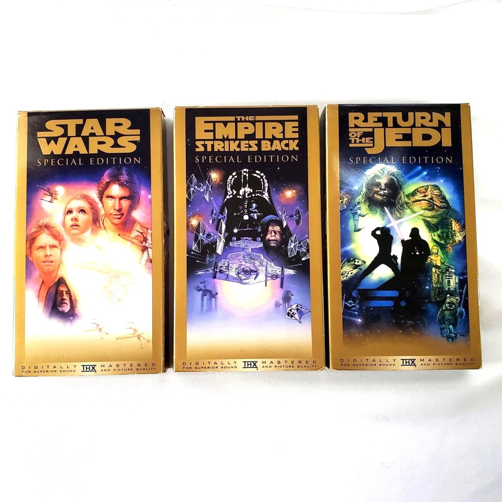 Star Wars Trilogy Special Edition Set VHS 1997 20th Century Fox Preowned